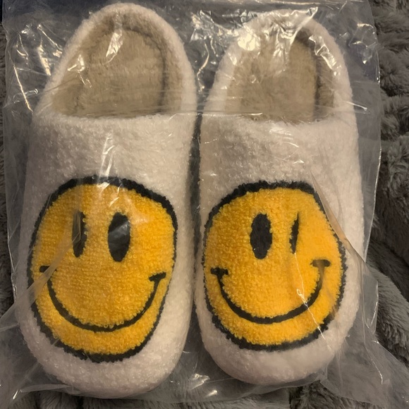 Other - Smiley Face Slippers